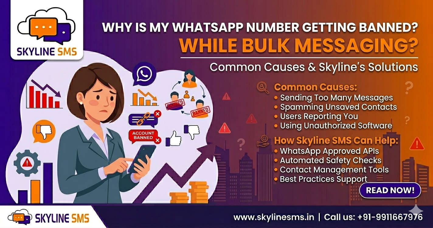Why Is My WhatsApp Number Getting Banned While Bulk Messaging?