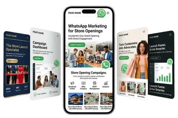 WhatsApp Promotion for New Store Opening